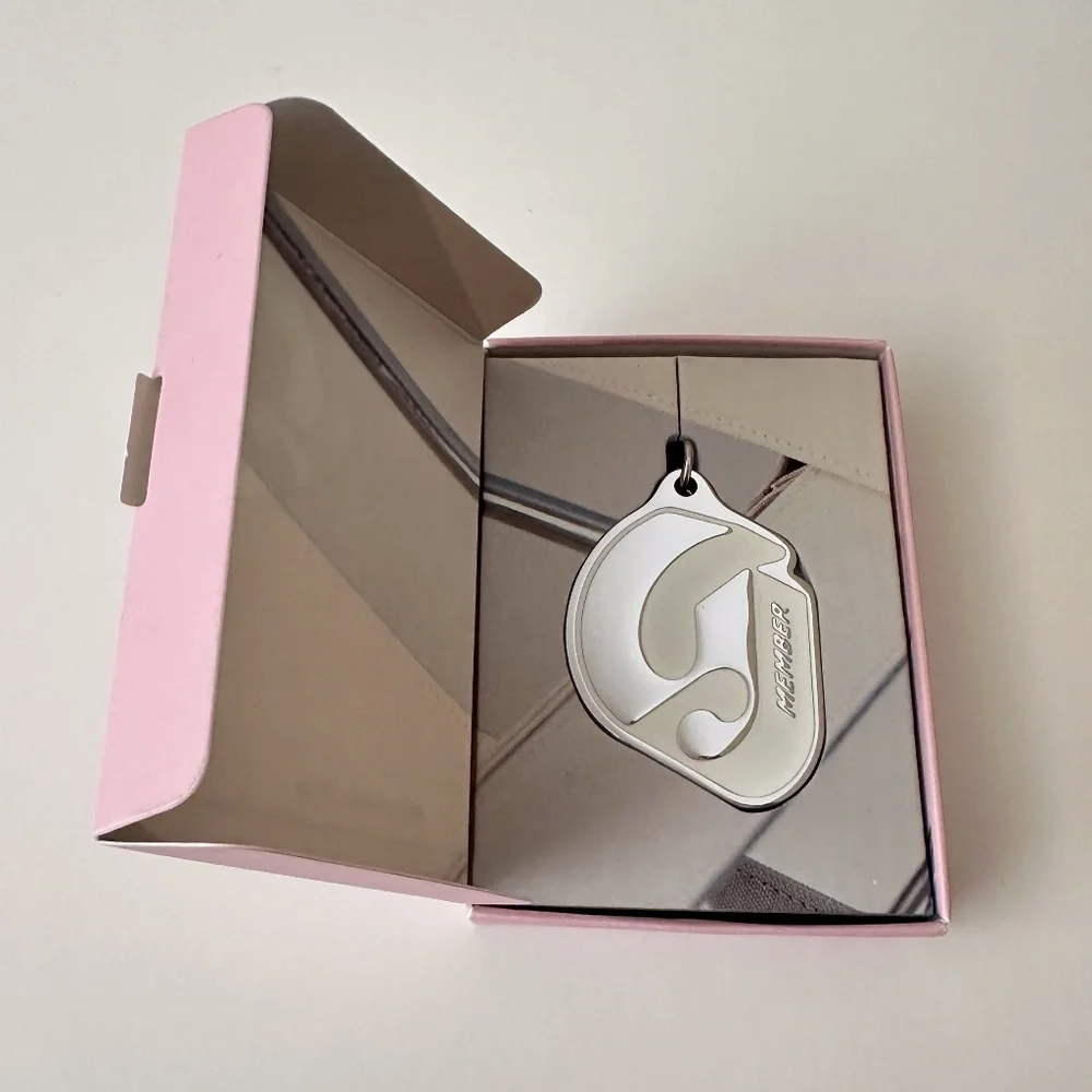 Glossier Members Only Keychain New in Box